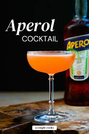 Aperol Cocktail Better Than A Spritz A Couple Cooks Recipe Sour Cocktail Easy Summer Drinks Aperol