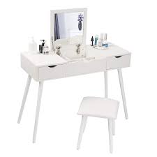 We did not find results for: Eugad White Dressing Table With Padded Stool Foldable Mirror Set With 2 Drawers Shelves Under The Makeup Bedroom Desk Dresser Set Buy Online In Trinidad And Tobago At Trinidad Desertcart Com Productid