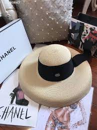 Chanel Woman Summer Straw Hat Summer Straw Hat Hats Chanel