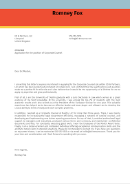 When applying to two or more jobs at a company, you will typically submit separate resumes and cover letters for each job. Corporate Counsel Cover Letter Sample Kickresume