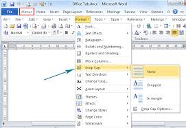 How To Drop Cap In Microsoft Word 2010 And 2007
