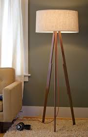 Modern Floor Lamp Walnut By Amplefurniture On Etsy 590 00 Usd Via Etsy With Images Mid Century Modern Floor Lamps Modern Floor Lamps Mid Century Modern Lamps