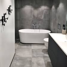 Black floor tiles 60 x 60. Bathroom Grey Cement Tiles 60x60 Grey Bathrooms Bathroom Design Tile Bathroom