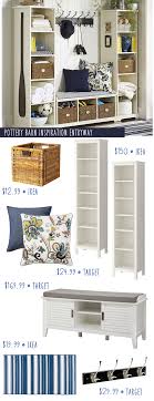 Pottery Barn Entryway Inspiration With Ikea Hacks Home Pottery Barn Entryway Home Projects