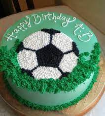 Football cakes for boys football themed cakes soccer cakes soccer ball cake cake designs for boy cake designs images football birthday cake personalised initial letter filled with assorted candy sweets customisable birthday anniversary name day christimas gift & free gift message. 27 Great Photo Of Soccer Birthday Cake Birijus Com Soccer Birthday Cakes Football Birthday Cake Soccer Cake