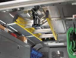 Jet Rack Step Ladder Storage System Ladder Storage Van Shelving Van Storage