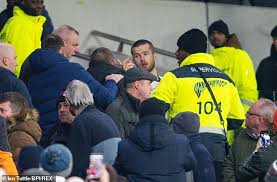 Eric Dier Jumps Into Crowd To Fight A Tottenham Fan As They Are Knocked Out Of The Fa Cup By Norwich In 2020 Fa Cup Jamie Ohara Eric