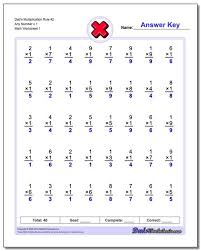 844 free multiplication worksheets for third fourth and