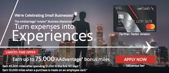 Check spelling or type a new query. 75k Bonus On Aadvantage Aviator Business Card One Mile At A Time