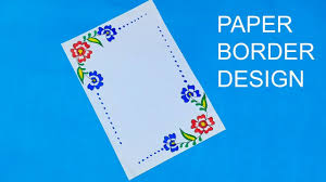 Diy Border Design For School Projects How To Decorate Front Page Of File Border Design On Paper Youtube Download 45,700 page border free vectors. diy border design for school projects how to decorate front page of file border design on paper