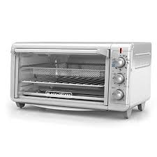 Black And Decker Air Fryer Toaster Oven Manual Black Decker To3265xssd Extra Wide Crisp N Bake Air Fry Toaster Oven Fits 9 X 13 Pan Silver Toaster Oven Countertop Oven Toaster