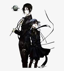 I made this for my friend agnesika & she's one of my friends on deviantart. Renders Ciel Sebastian Kuroshitsuji Black Butler Sebastian And Ciel Render Transparent Png 572x834 Free Download On Nicepng