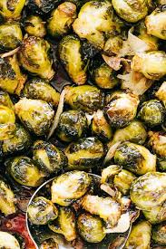 Roasted Crispy Delicious Brussels Sprouts Coated With Honey Balsamic Gla Brussel Sprout Recipes Roasted Roasted Brussel Sprouts Roasted Brussel Sprouts Oven