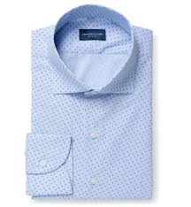 Special price £17.00 regular price £35.00. Light Blue End On End Micro Floral Print Custom Dress Shirt By Proper Cloth