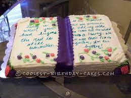 How to make a book cake? Coolest Open Book Cake