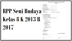Kunci jawaban soal seni budaya kelas 8. Rpp Seni Budaya Kelas 8 K 2013 R 2017 Rpp Sdn Smpn Sman
