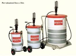 Graisse A Commande Pneumatique A Partir De Futs De 20 30 Kg 50 1 Maestri 0126366 C