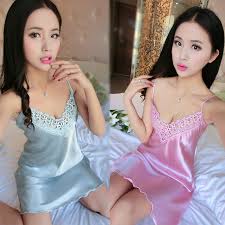 Jual baju tidur wanita babydoll piyama tidur murah ss160. Murni Sutra Seksi Gaun Erotis Baju Tidur Wanita Sutra Tipis Pakaian Rekreasi Memakai Godaan Gaun Menawan Pakaian Tidur Zs007 Nightgown Sleepwear Sexy Silkladies Silk Nightdresses Aliexpress