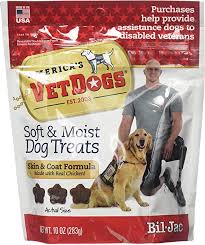 Find canned and dry food, treats and probiotic digestive support at petsmart. Bil Jac 6 Pack America S Vet Dogs Skin And Coat Dog Treats 10 Ounces Each Pet Supplies Amazon Com
