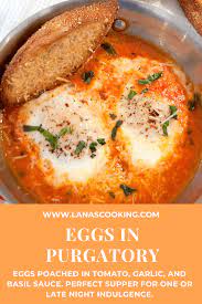 Eggs In Purgatory Recipe Healthy Egg Recipes Eggs In Purgatory Poached Egg Recipe