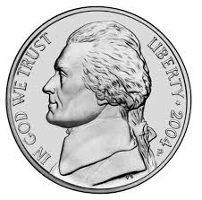 Canadian nickel beaver two tone coin golf ball marker. 5 Cents Jefferson Nickel Louisiana Purchase United States Numista