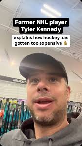 Is hockey too expensive nowadays? 🤔💰 , Former NHL player Tyler Kennedy  was at a hockey store and explains how the price for equipment and other  aspects of the sport have gotten out of hand… 👀💵, 🎥 ...