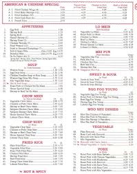 Bean curd, lobster fried rice, lemon chicken. Great Wall Chinese Menu Menu For Great Wall Chinese Winchester Lexington