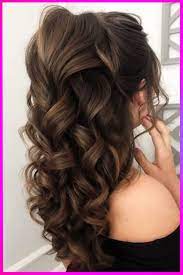 Glamerous Long Length Updo Curly Hairstyles For Wedding Day In 2020 Hair Styles Long Hair Styles Long Straight Hair