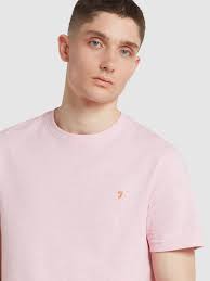 Danny Tee in Powder Pink Marl
