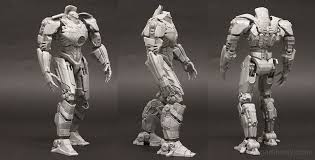 Gipsy Danger 3d Printing Model Assembly 3d Figurine Gipsy Danger Gipsy Dangerous