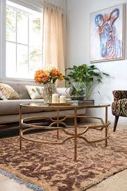 Occasionally you might want to recline the feet onto it, at times it provides as a coloring station, and different conditions it more than enough as a workplace corner. Bohemian Sofia Antique Brass Metal Glass Round Coffee Table Creative Co Op Home Glass Coffee Table Decor Round Glass Coffee Table Decorating Coffee Tables