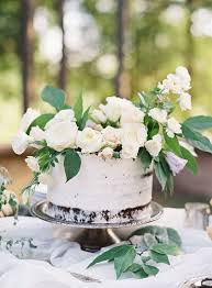 Simple buttercream wave wedding cake. 15 Small Wedding Cake Ideas That Are Big On Style A Practical Wedding
