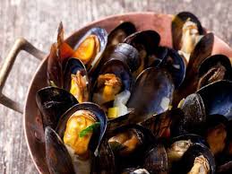 Poivre Citron Moules Farine Oignon Jaune Vin Blanc Sec Beurre Ail Persil Sel Coconut Curry Mussels Curry Mussels Mussels
