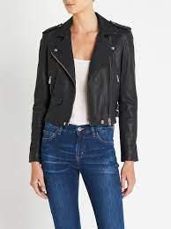 Iro Ashville Leather Jacket Grey On Garmentory Leather Jacket Jackets Gray Jacket