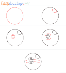 How to draw duraludon from pokemon. How To Draw A Poke Ball Step By Step 5 Easy Phase
