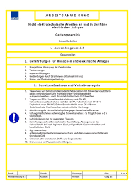 Kurze erläuterungen zu den einzelnen arbeitsschritten in textform. Muster Arbeitsanweisungen Schweissaufsicht Im Betrieb