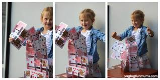 This is a nice trick if you're looking to create multiple base cards at once. House Of Cards Made With A Playing Card Building Set Paging Fun Mums