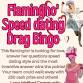 Flamingho' speed dating drag bingo event image