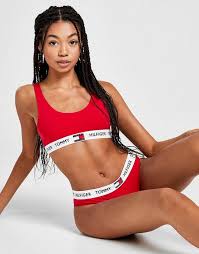 Since 1985, tommy hilfiger has been creating men's apparel and accessories with preppy, nautical and athletic influences. Tommy Hilfiger Underwear 85 Bralette