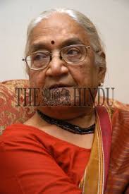 Writer Malathi Rao at the launch of her book "Disorderly Women" in  Bangalore