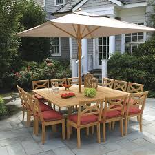 Teak Outdoor Dining Tables Fiori 6 Ft Square Table Country Casual Teak Backyard Dining Outdoor Patio Decor Backyard Dining Table