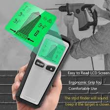 Detectors indicate where the studs are in your wall, as well as detecting pipes, live wires and steel framing. Stud Finder Wall Scanner 5 In 1 Multi Function Electronic Wall Detector Smart Stud Nail Finder Sensor Locator Metal Detector With Lcd Display For Metal Wood Studs Live Wire Cable Rebar Detection
