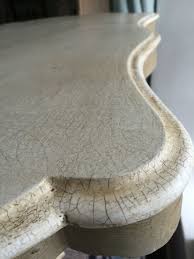 Crackle Glazed Top Adds Beautiful Antique Patina Crackleglaze Crackle Furniture Crackle Painting Painted Furniture