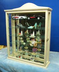 Find table top curio display case here Antique White Wall Or Tabletop Curio Cabinet Display Etsy Curio Cabinet Displays Decorative Arch Curio Cabinet