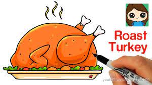 See more ideas about art lessons, art for kids, art. How To Draw A Roast Turkey Dinner Easy Realistic Turkey Drawing Drawing Lessons For Kids Thanksgiving Turkey Dinner