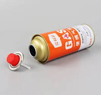 Empty Butane Gas Can with Valve and Cap - Butane Gas ...