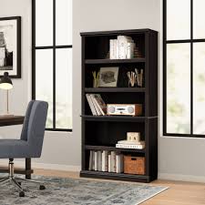 Brown ash and matte black owen etagere shelf. Black Bookcases You Ll Love In 2021 Wayfair