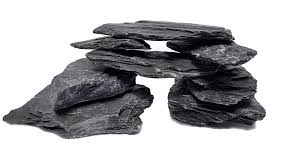 Amazon Com Natural Slate Large 5 To 7 Inch Stones Ph Neutral Perfect For Aquascaping And Igwami Aquariums Reptile And A Aquascape Aquarium Aquarium Rocks