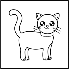 100+ Beautiful & Cute Cat Drawing Easy Ideas