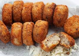 Meat croquettes combine onion, nutmeg, and salt and pepper. Japanese Potato Croquettes Korokke The Fork Bite